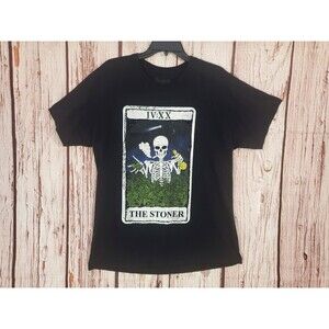 Spencer's Gifts T-Shirt Bong Marijuana Stoner Skeleton Joint IV:XX Comet Large